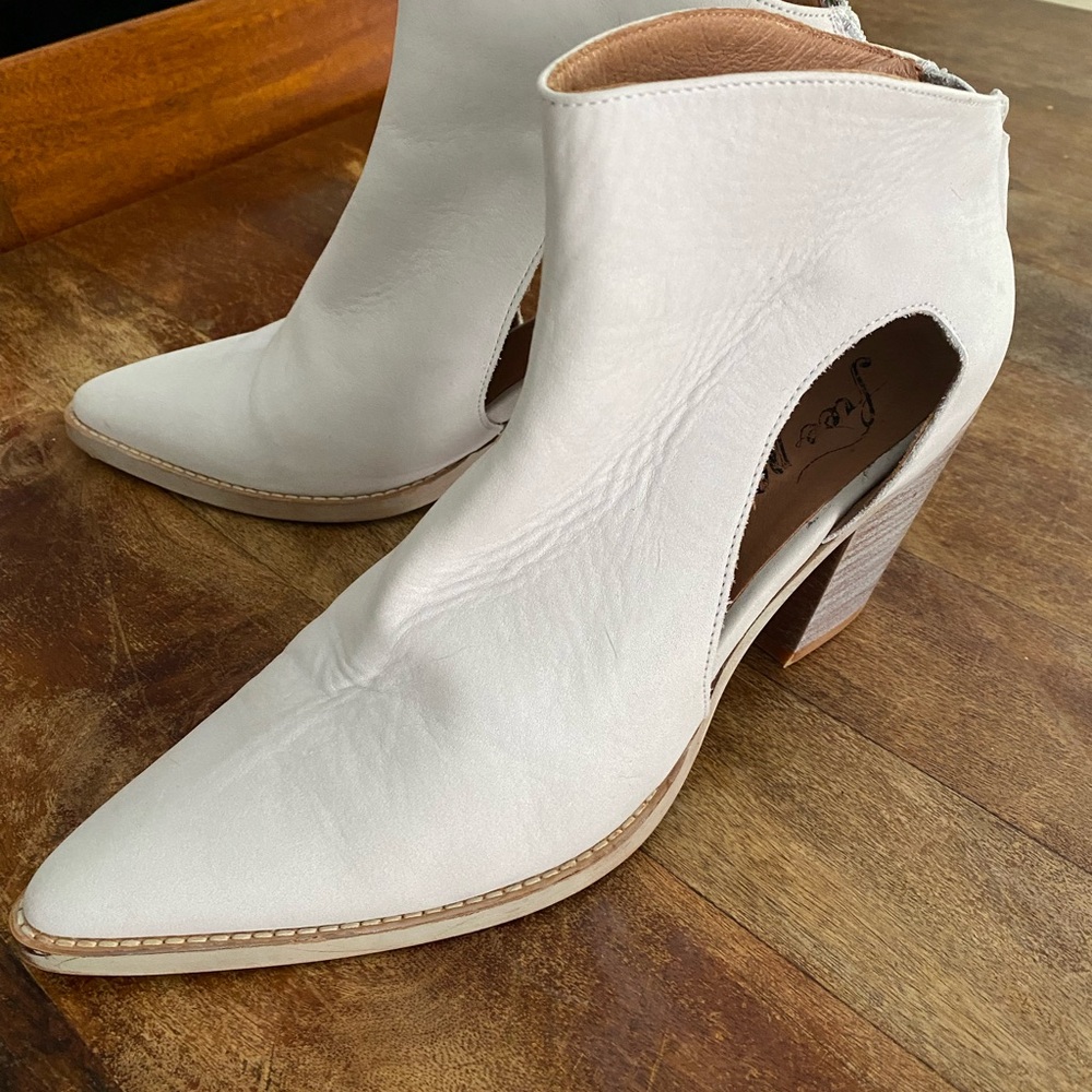 Free People Leather Booties